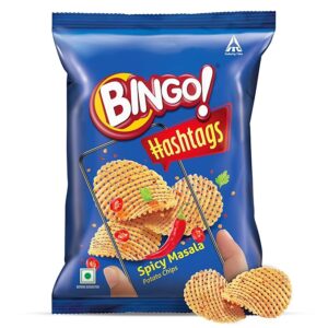 Bingo Hashtags Spicy Masala Potato Chips