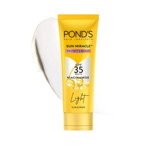 Ponds Sun Miracle Light MRP Rs 75