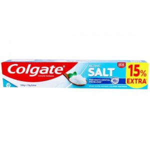 Colgate Active Salt Toothpaste 100g + 15g Extra MRP Rs 78