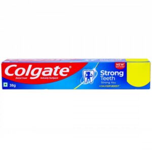 Colgate strong teeth 38g tooth paste MRP Rs 20