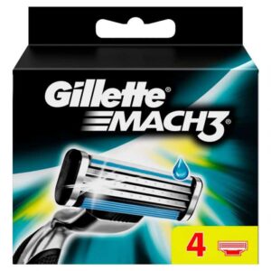 Gillette Mach3 Blades 4 Cartridges MRP Rs 525