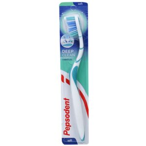 Pepsodent deep clean soft tooth brush MRP Rs 30