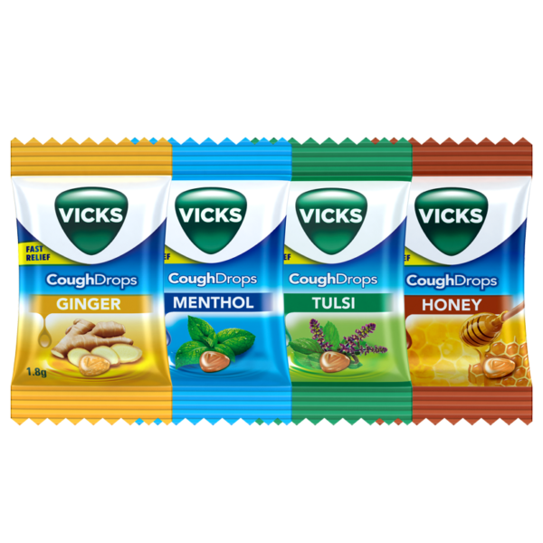Vicks cough drops candy MRP Rs 2