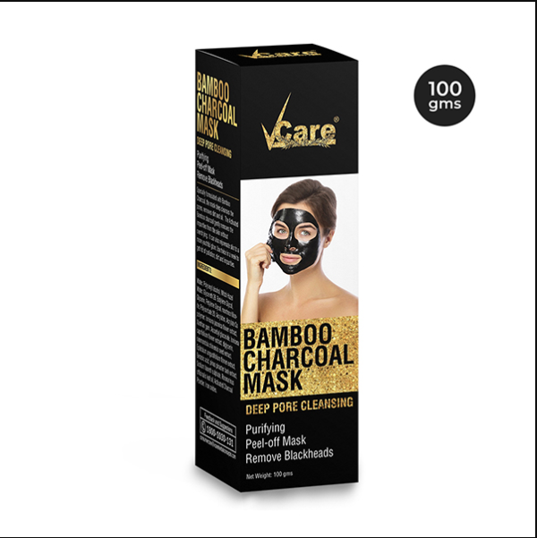Vcare Bamboo Charcoal Mask 100g MRP Rs 269
