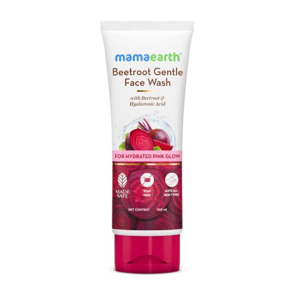 Mamaearth Beetroot Gentle Face Wash MRP Rs 259