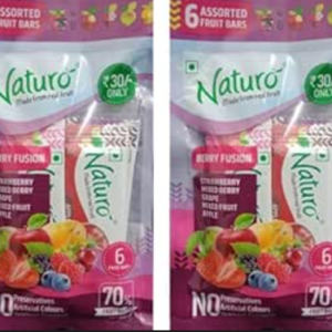 Naturo real berry Fruit bar MRP Rs 10