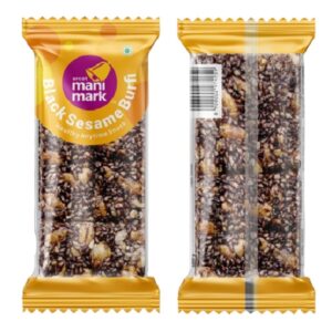 Mani Mark Seasame Burfi Black MRP Rs 40