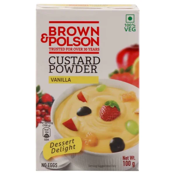 Brown & Polson Vanilla Custard Powder MRP Rs 40