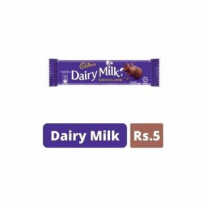 Cadbury Dairy Milk Chocolate Bar MRP Rs 5