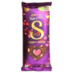 Cadbury Dairy Milk Silk heart blush MRP Rs 355