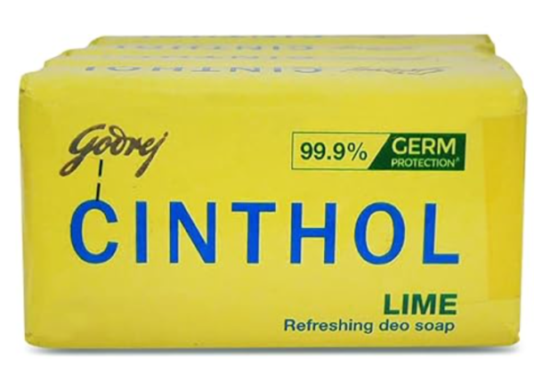 GODREJ CINTHOL LIME SOAP 100g MRP Rs 44