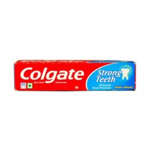 Colgate Strong teeth tooth paste Rs 10 MRP Rs 10