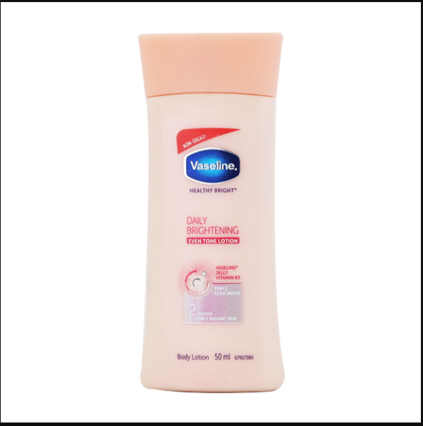 Vaseline Brightening Lot 50ml MRP Rs 55