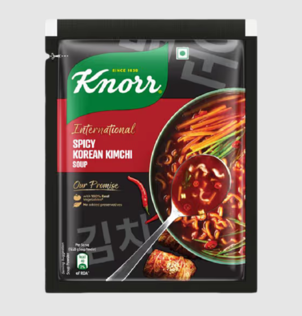 Knorr International Spicy Korean Kimchi Soup MRP Rs 15