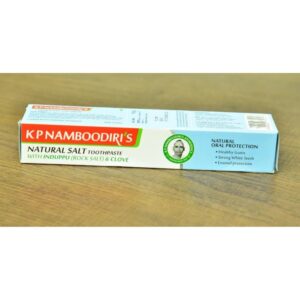 K.P.Namboodiris Natural Salt toothpaste 100G MRP Rs 55