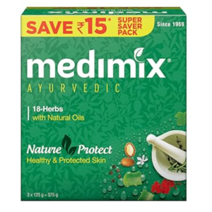MEDIMIX AYURVEDIC SOAP 3*125G MRP Rs 135