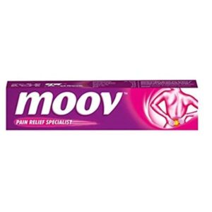 Moov pain relief gel 20g MRP Rs 110