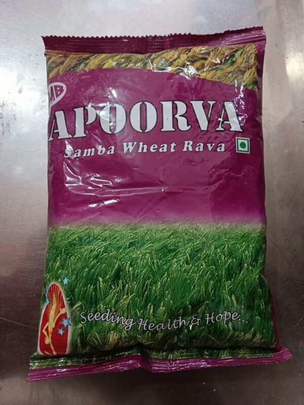 Apoorva Samba Wheat Rava 500g MRP Rs 86