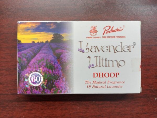 Padmini lavender ultimate dhoop MRP Rs 150
