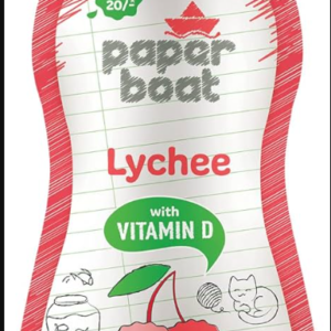 Paper Boat Juice Lychee MRP Rs 10