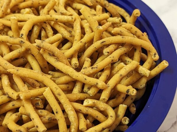 Natchiya Big Pepper Sev MRP Rs 55