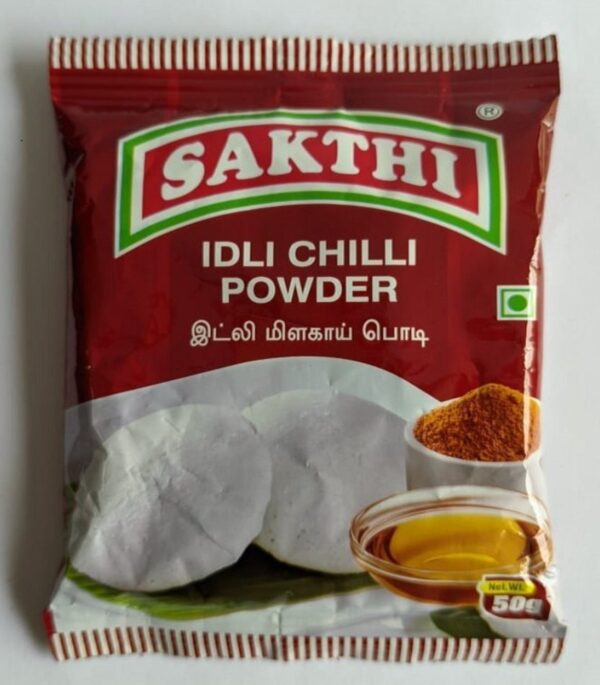 Sakthi idly chilli powder 50g MRP Rs 21