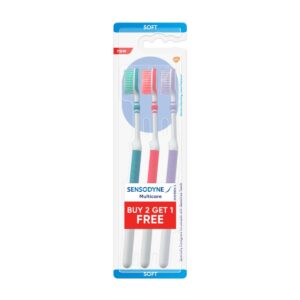 Sensodyne Multicare Soft Toothbrush Buy 2 Get 1 Free MRP Rs 160