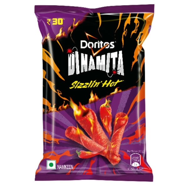Sizzlin Hot Doritos Dinamita MRP Rs 10