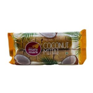 Mani Mark Cocunut Mittai 140g MRP Rs 60