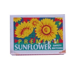 Sun flower match box MRP Rs 15