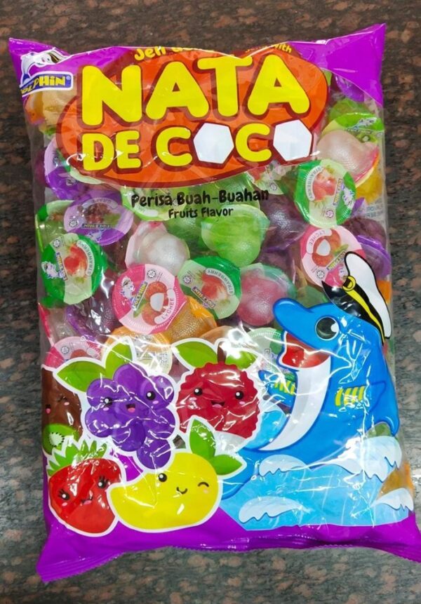 Mix Round Dolphin Nata De Coco Jelly MRP Rs 400