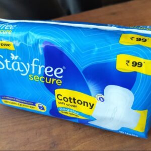 Stayfree secure cottony soft cover with wings MRP Rs 150
