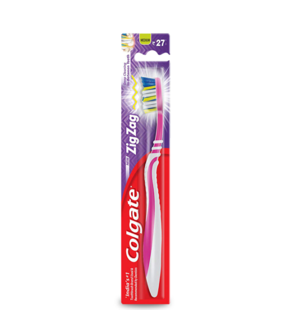 Colgate Zig Zag Anti-Bacterial Toothbrush MRP Rs 30